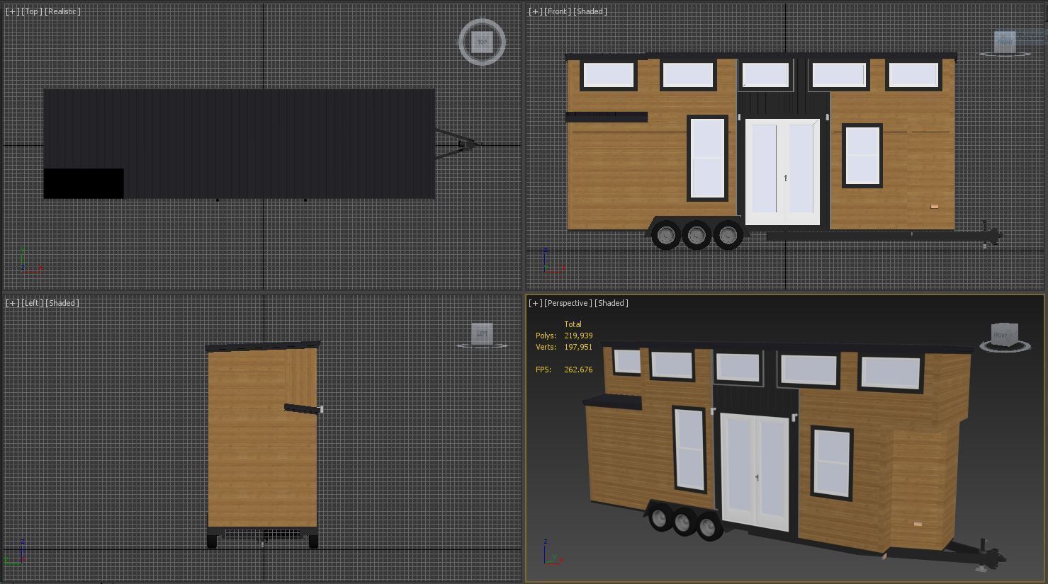 Tiny House 3D model_14