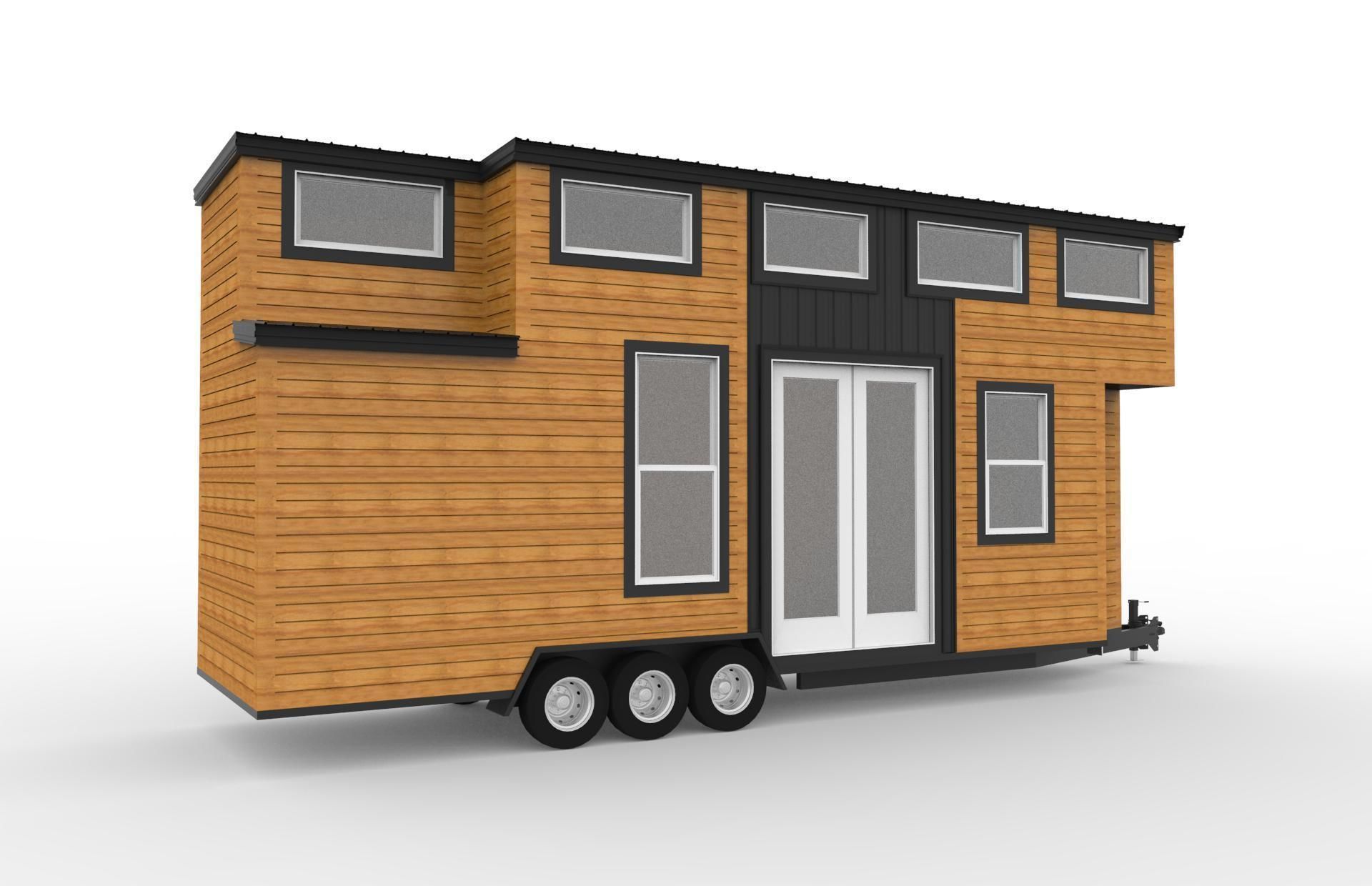 Tiny House 3D model_1
