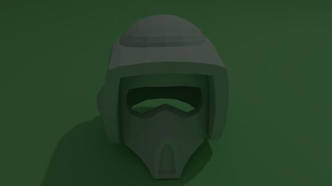 lego stormtrooper helmet Free 3D model
