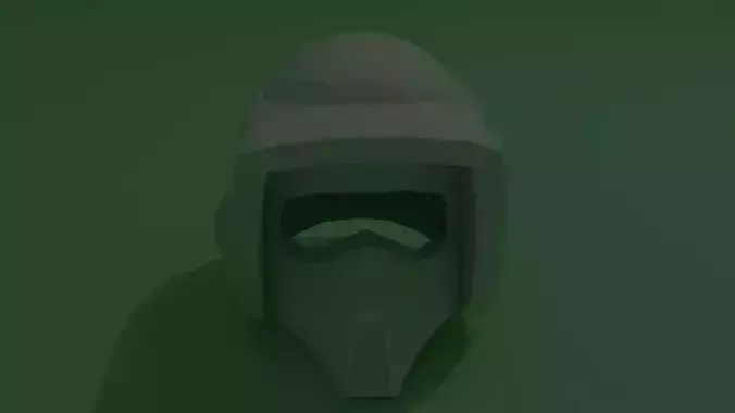 lego stormtrooper helmet Free 3D model