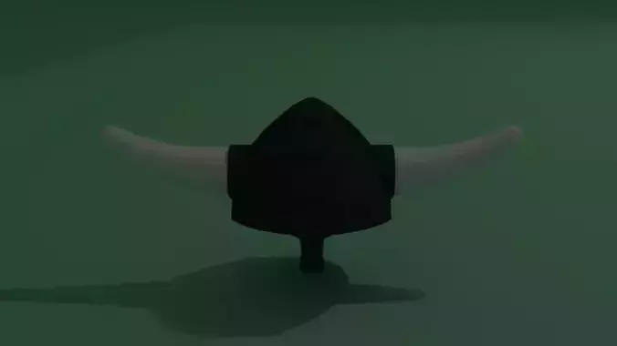lego viking helmet Free 3D model