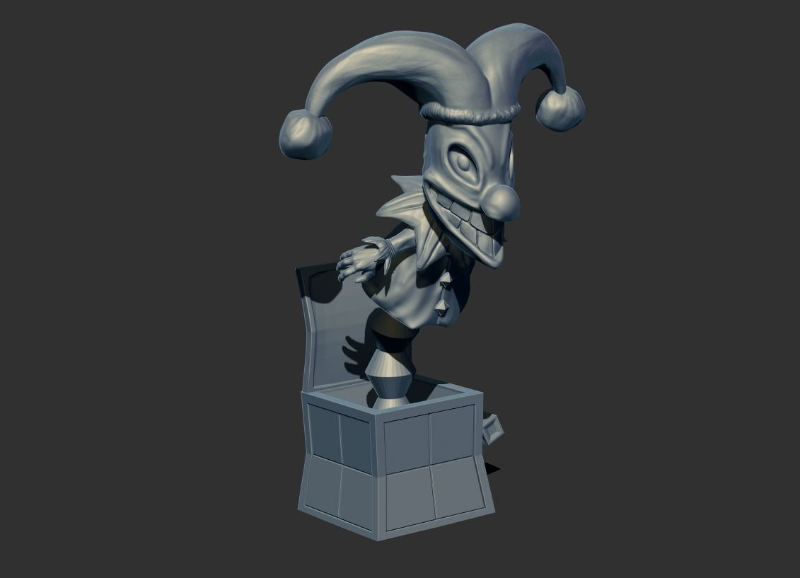 Jack In The Box Shaco box 3D print model_1