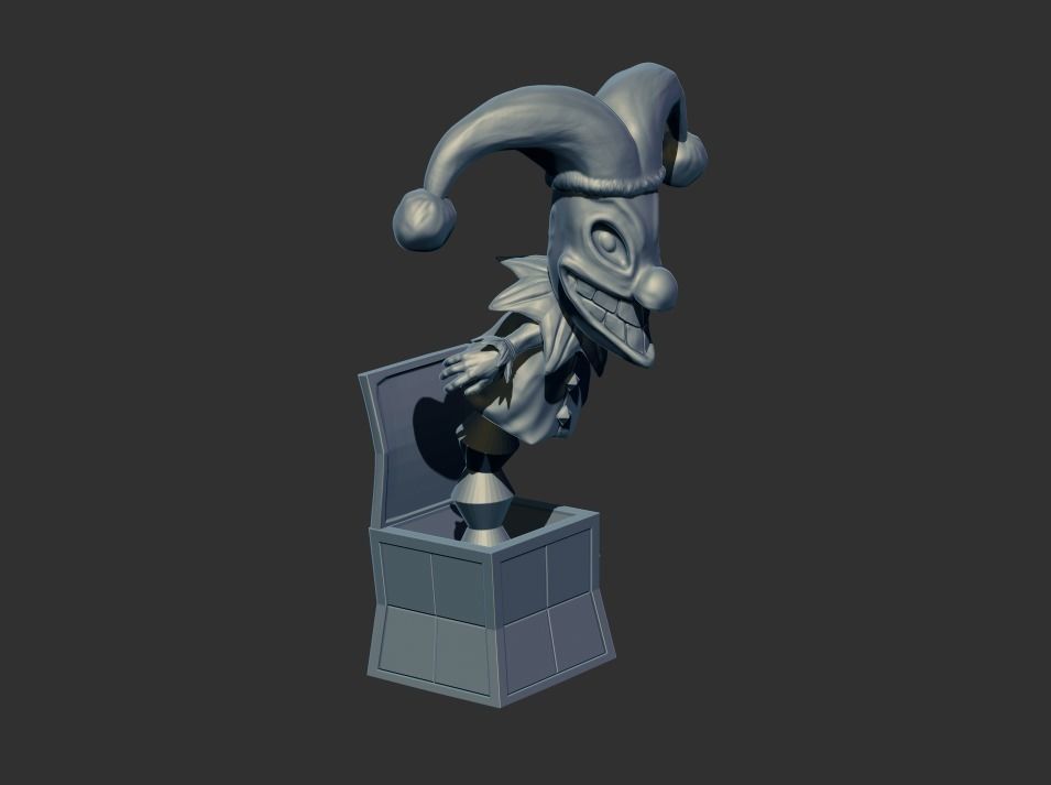 Jack In The Box Shaco box 3D print model_6