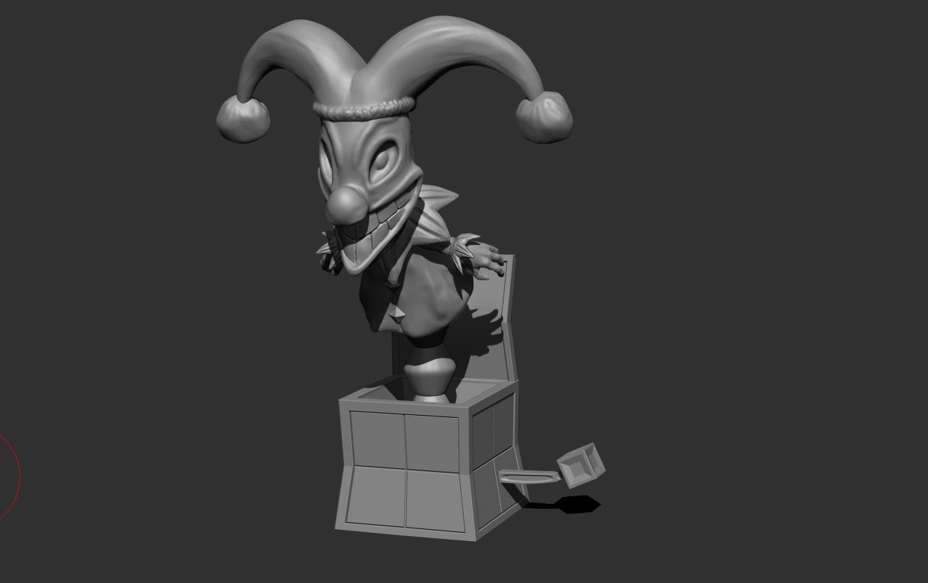 Jack In The Box Shaco box 3D print model_7