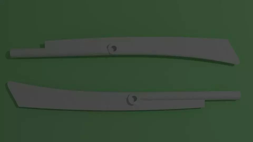 Lego sword Free 3D model_0