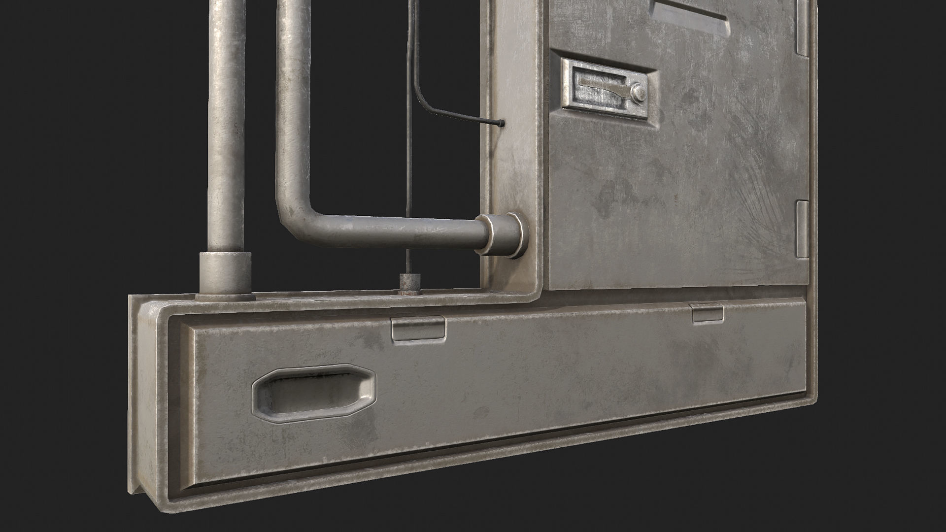 Fuseboxes 01 PBR Low-poly 3D model_3