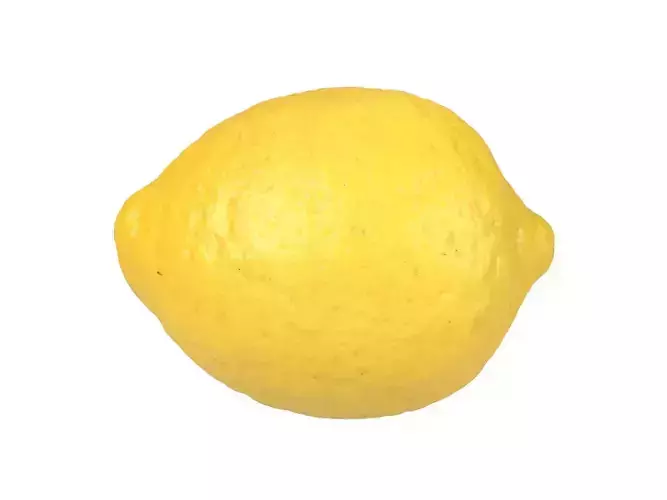 Photorealistic Lemon 3D Scan