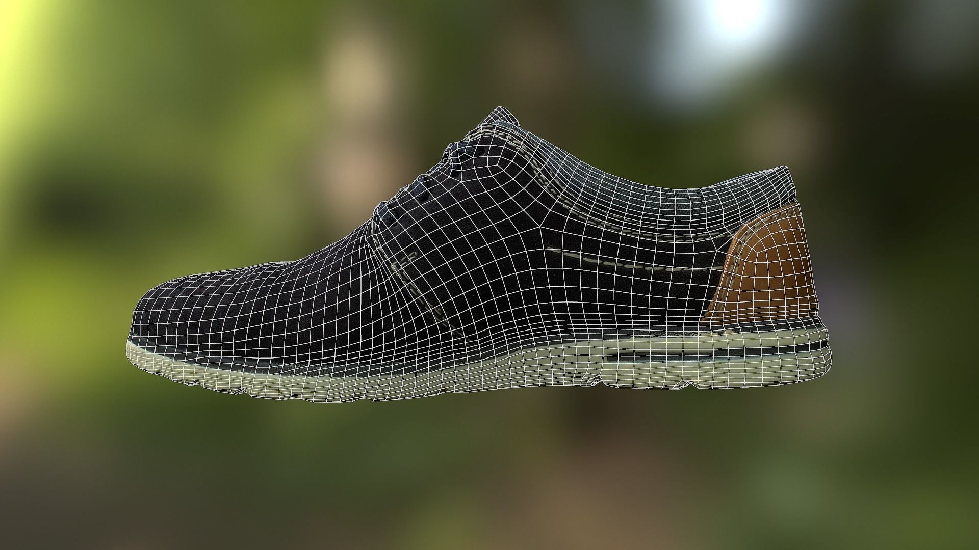 Shoe low poly 3D model Low-poly 3D model_13