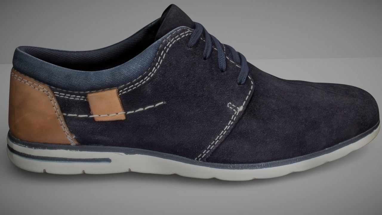 Shoe low poly 3D model Low-poly 3D model_4