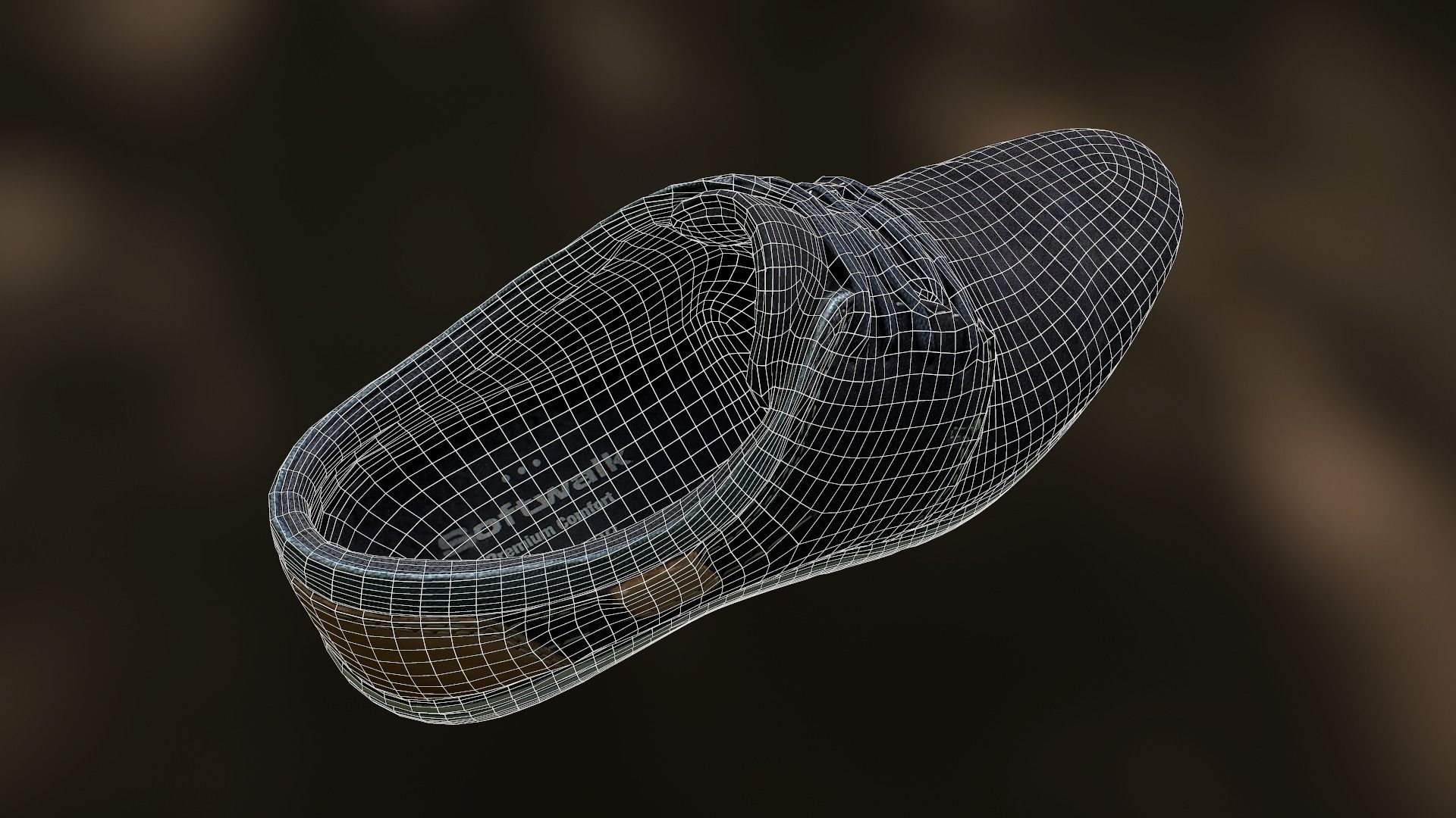 Shoe low poly 3D model Low-poly 3D model_14