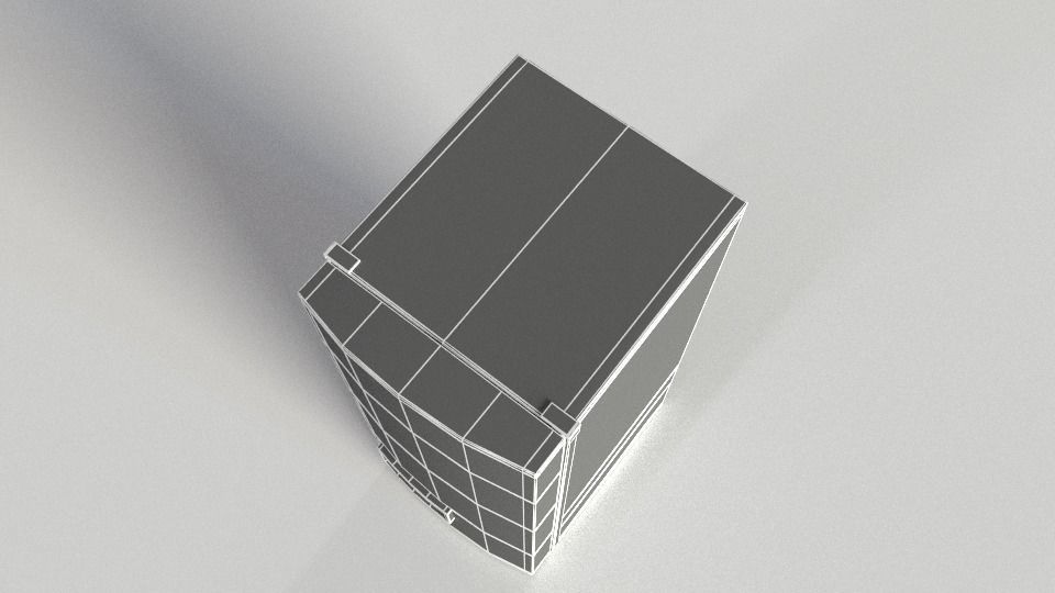 Coca Cola Vending Machine 3 Low-poly 3D model_8