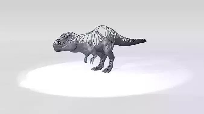 Tyrannosaurus Dust Voronoi
