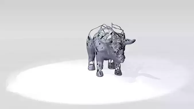 Triceratops Dust Voronoi