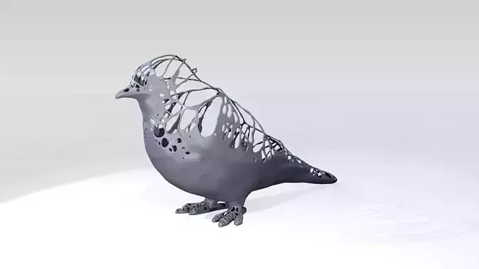 Swallow Dust Voronoi 3D model