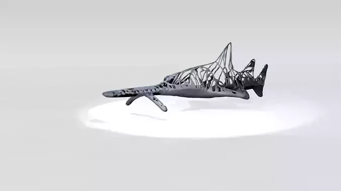 Sawshark Dust Voronoi 3D model
