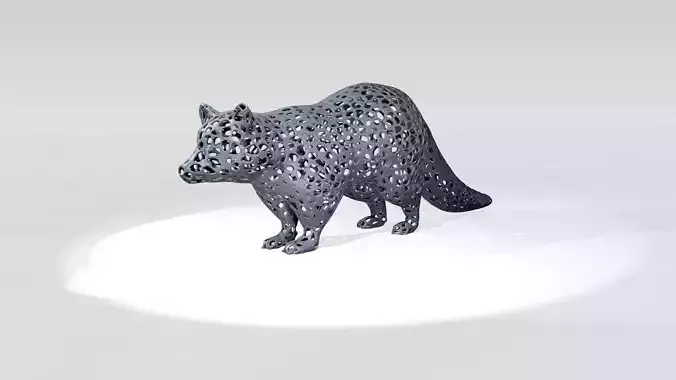 Raccoon Voronoi