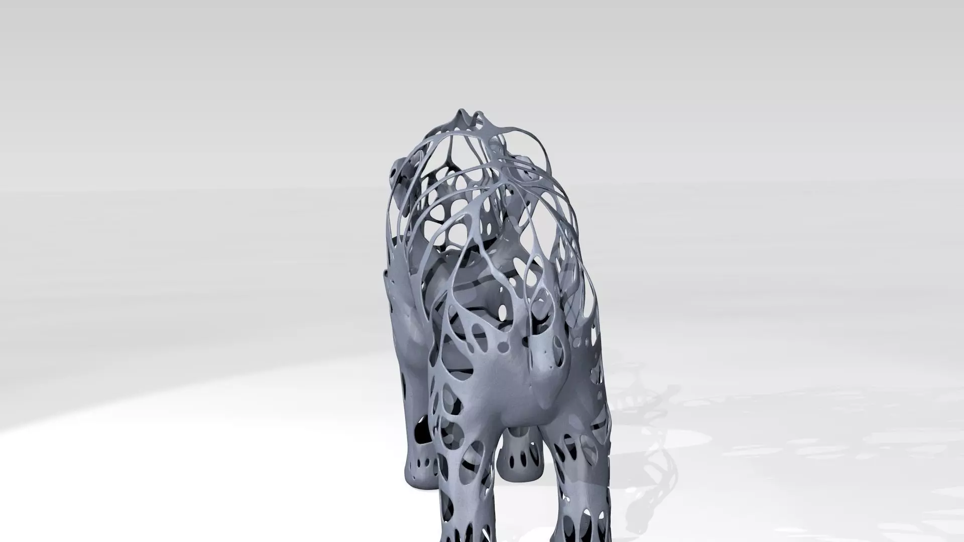 Mammoth Dust Voronoi 3D model_4