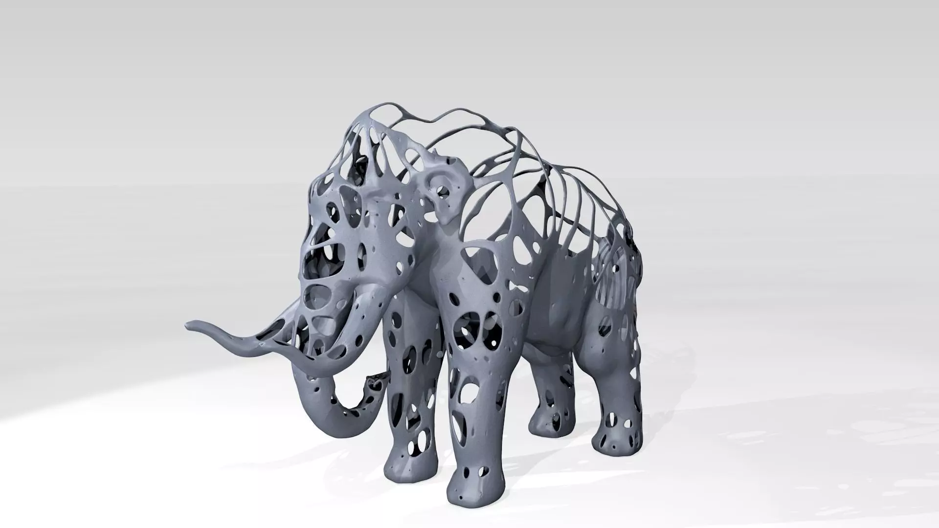 Mammoth Dust Voronoi 3D model_0