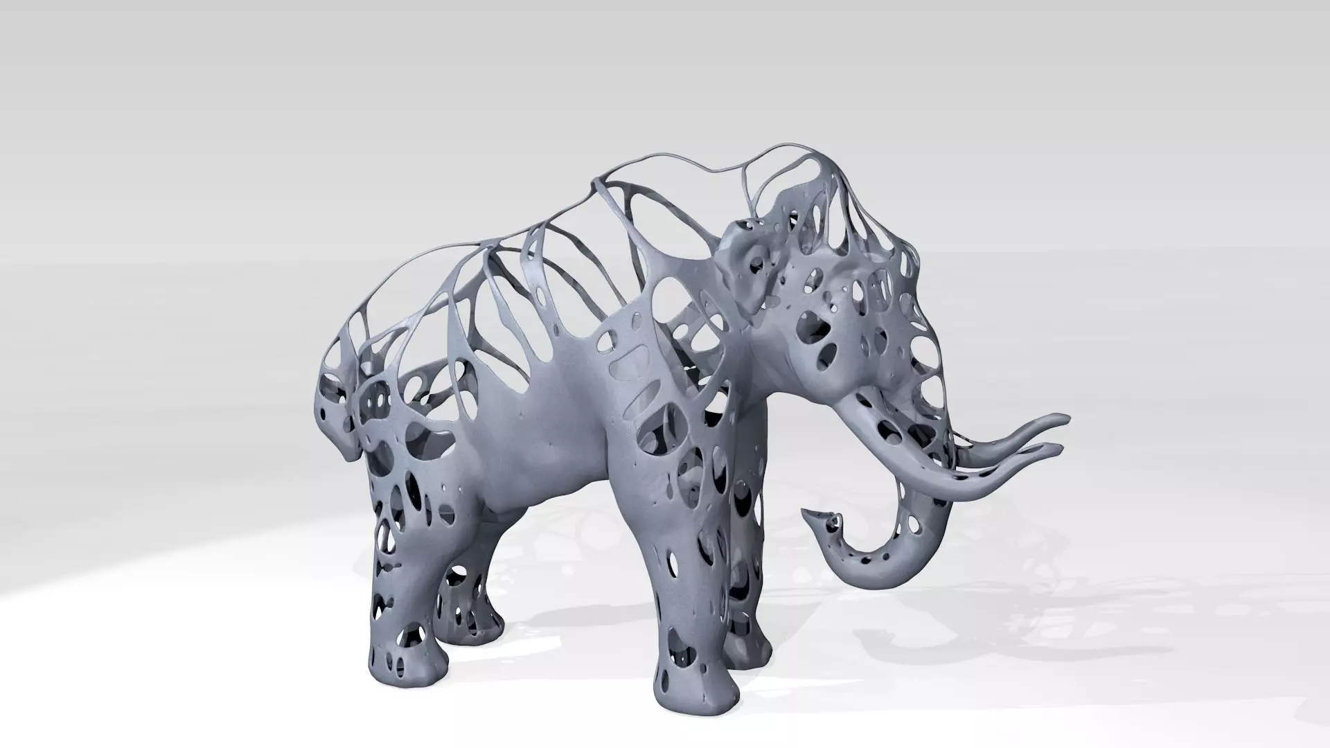 Mammoth Dust Voronoi 3D model_2