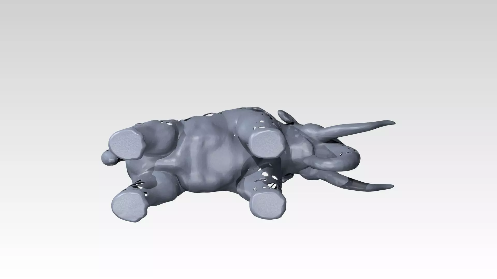 Mammoth Dust Voronoi 3D model_6