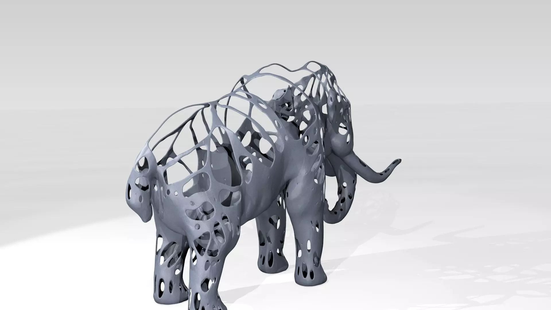 Mammoth Dust Voronoi 3D model_3