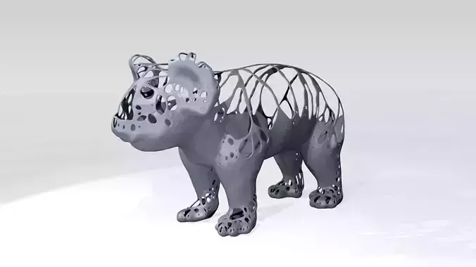 Koala Dust Voronoi 3D model