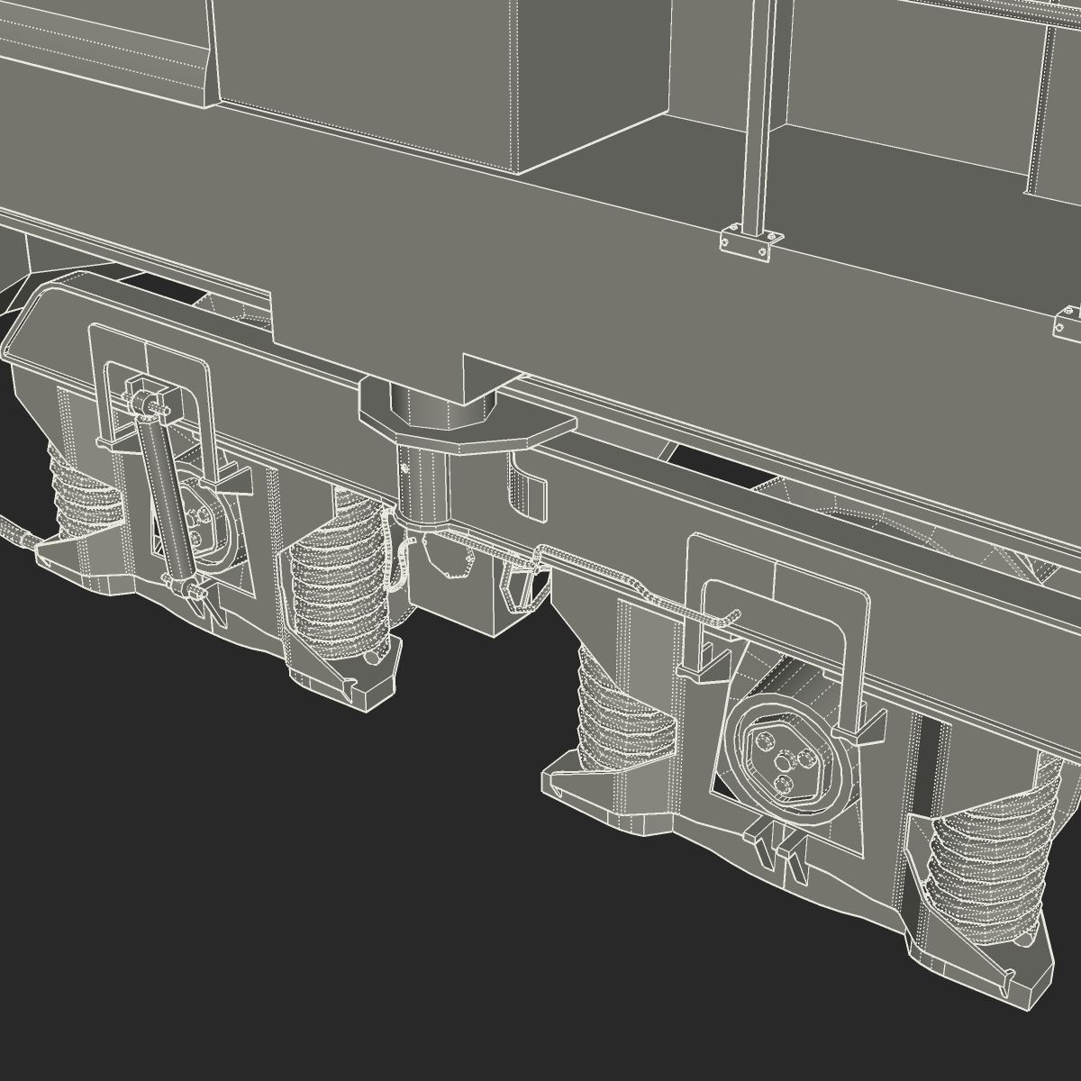 The Ghan gran train 3D model_18