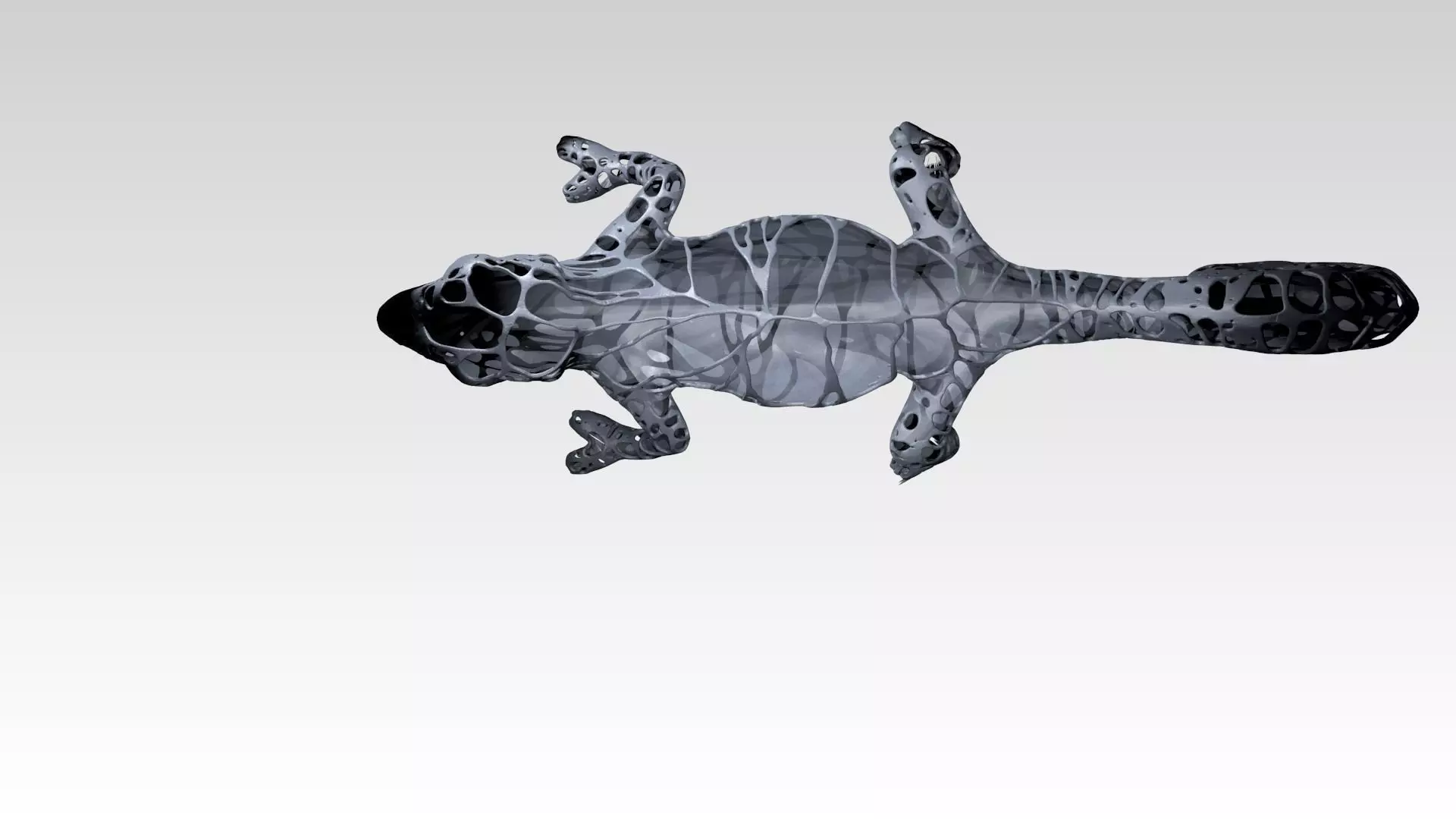 Chamaeleo Dust Voronoi 3D model_5