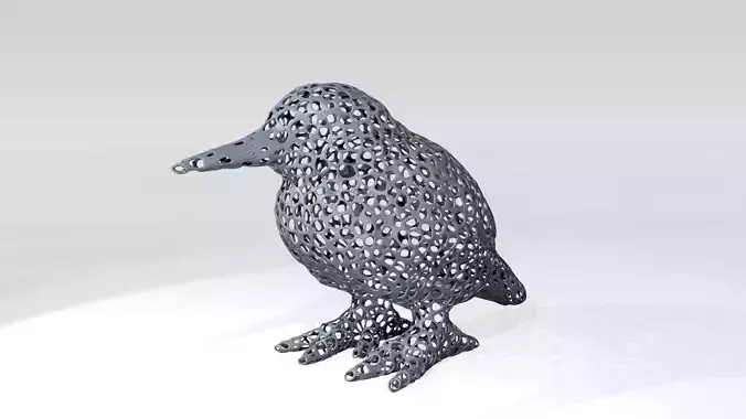 Atthis Voronoi 3D model