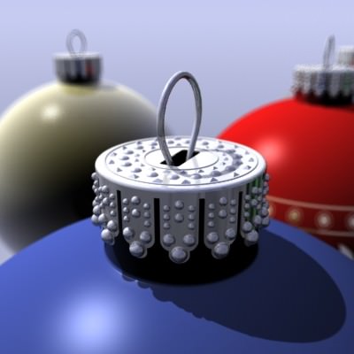 Christmas Ornaments 3D model_2