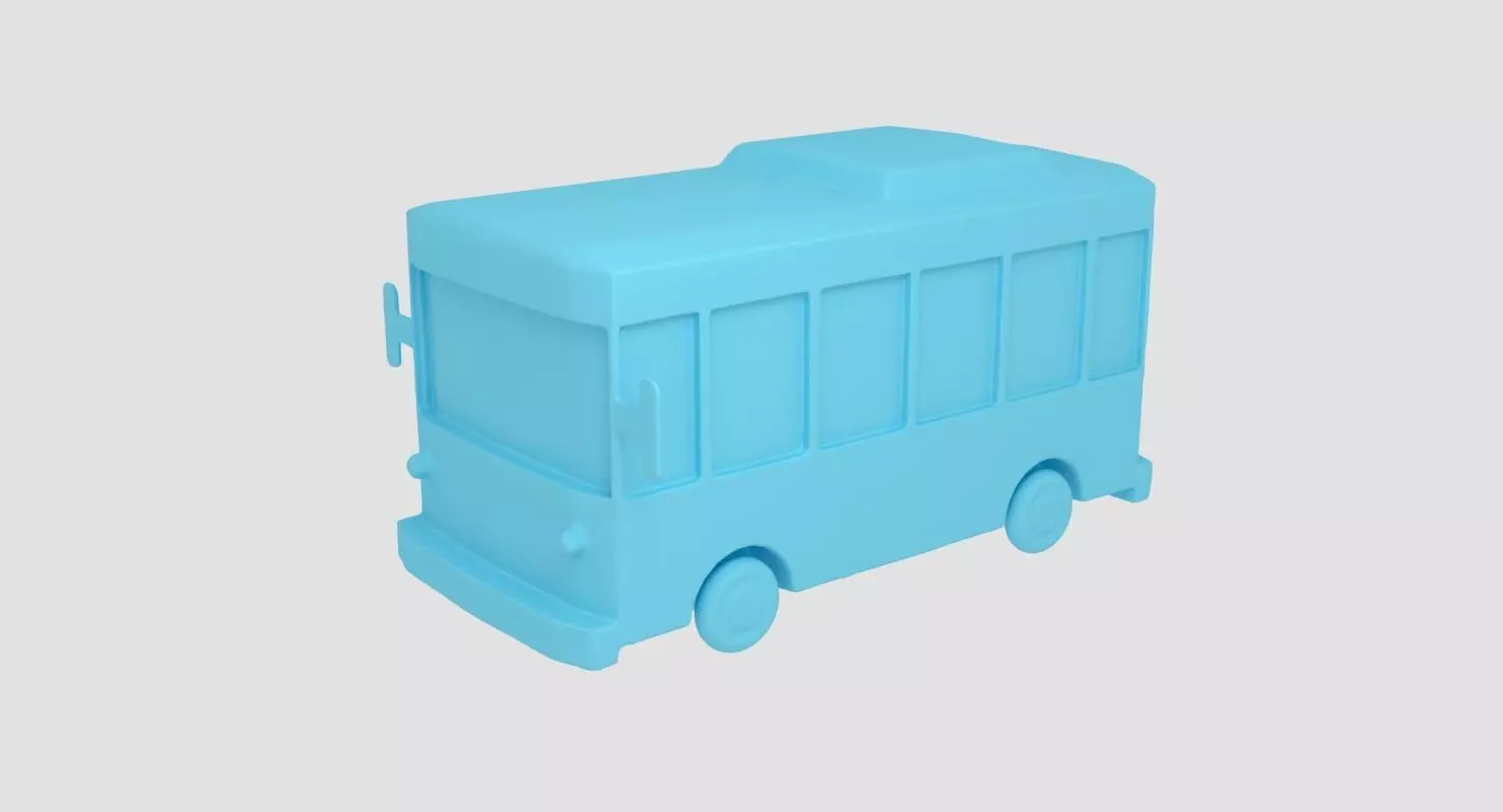 City Bus for 3D Print 3D print model_0