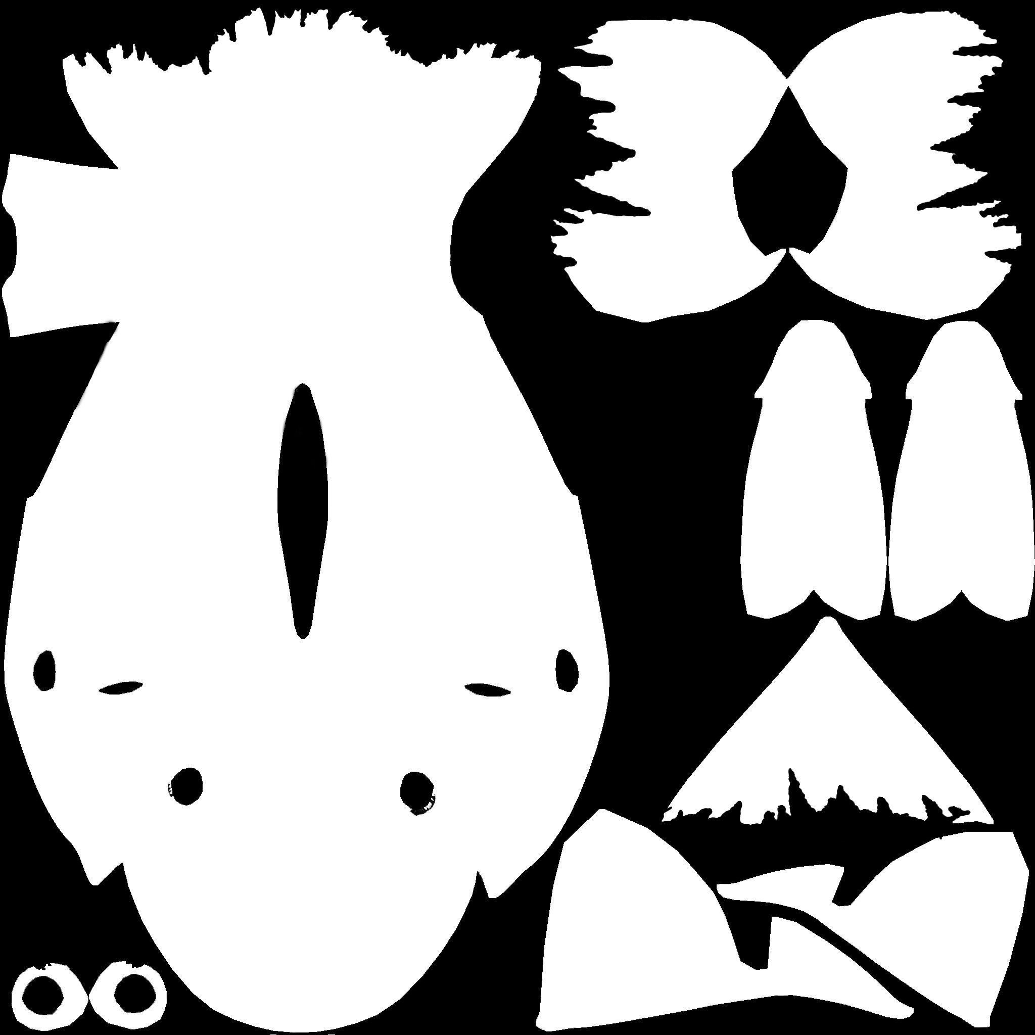 Rig Fish02 Low-poly 3D model_3