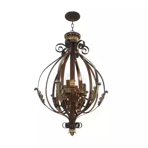 Livex Villa Verona 855 Foyer Pendant