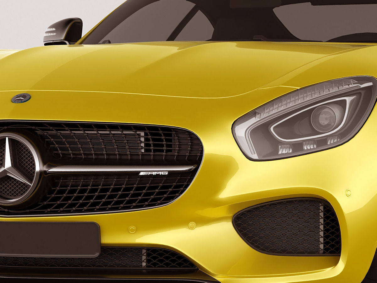 Mercedes GT AMG 3D model_3