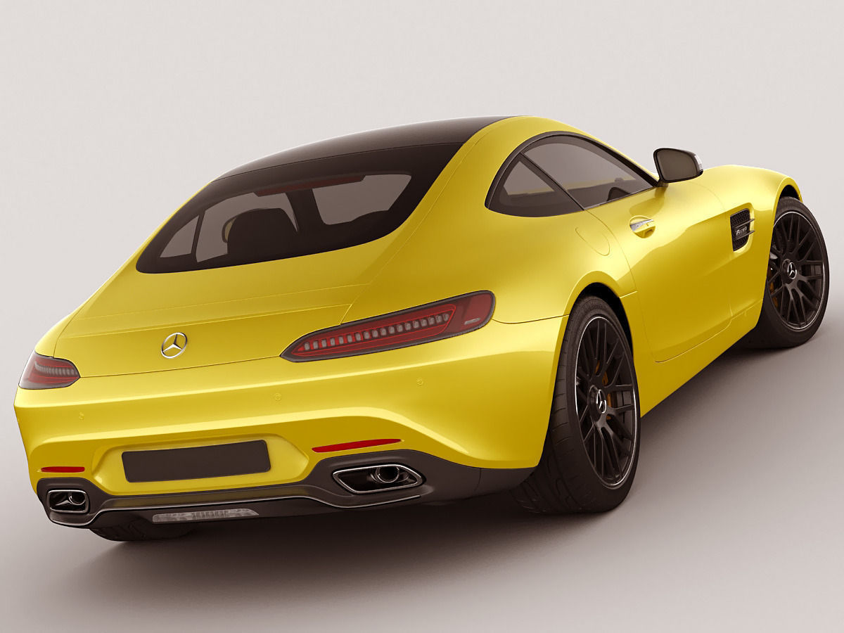 Mercedes GT AMG 3D model_1