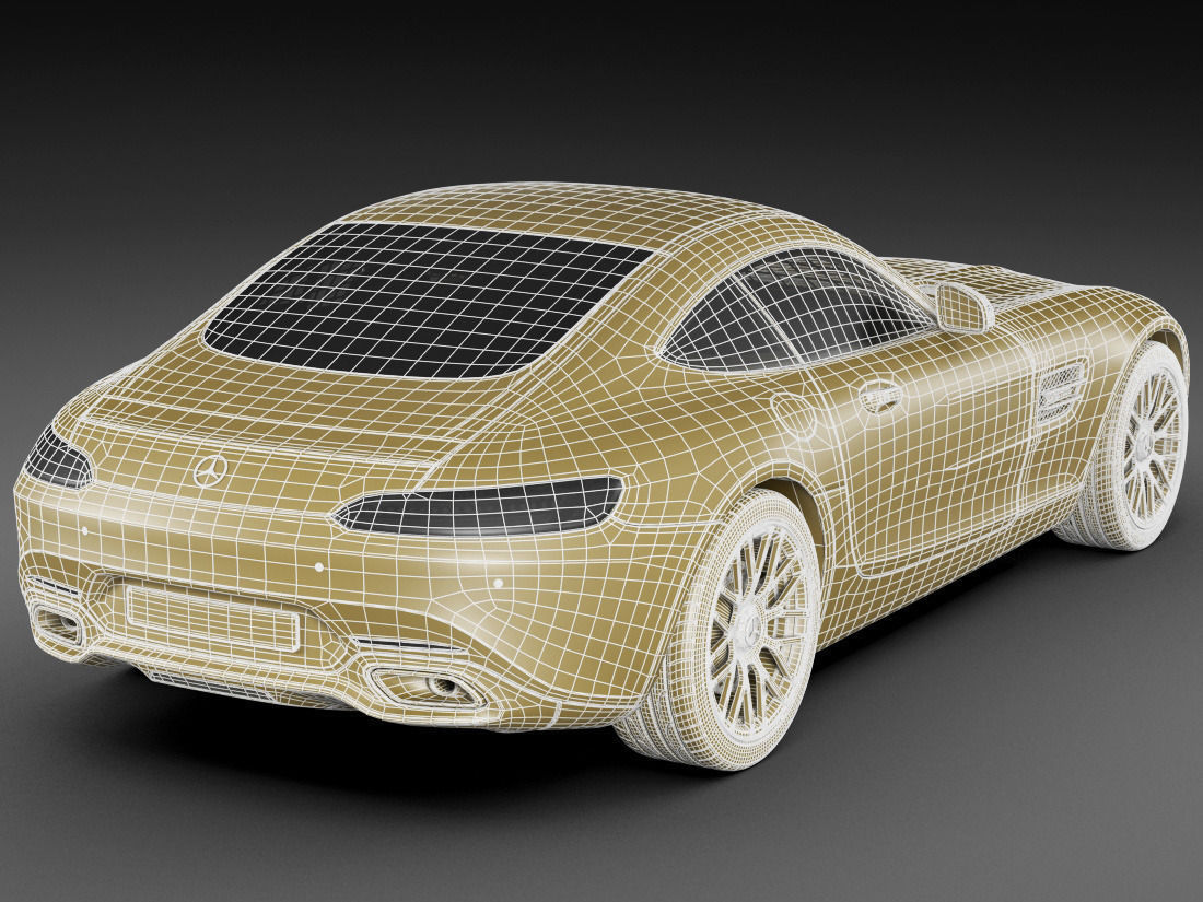 Mercedes GT AMG 3D model_21