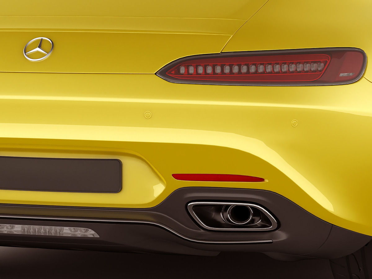 Mercedes GT AMG 3D model_4