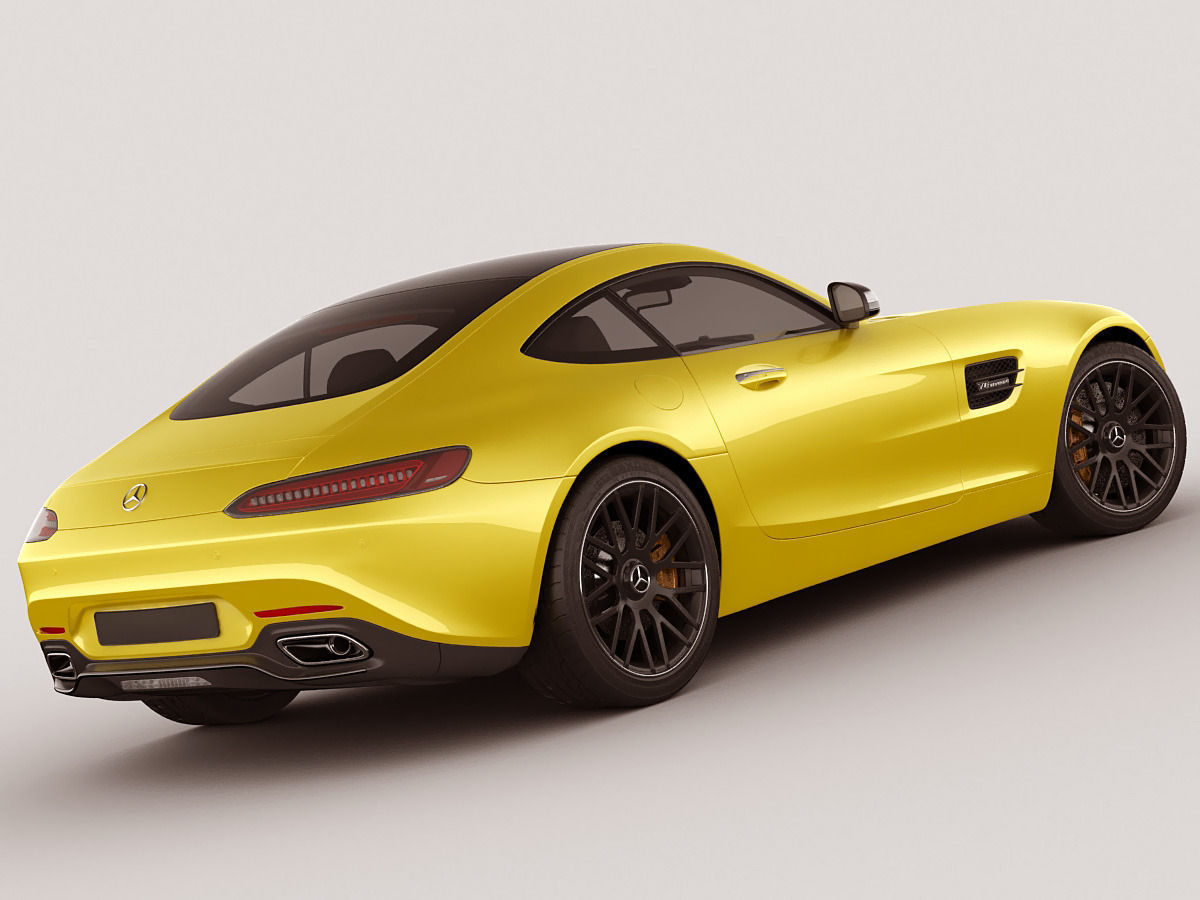 Mercedes GT AMG 3D model_9