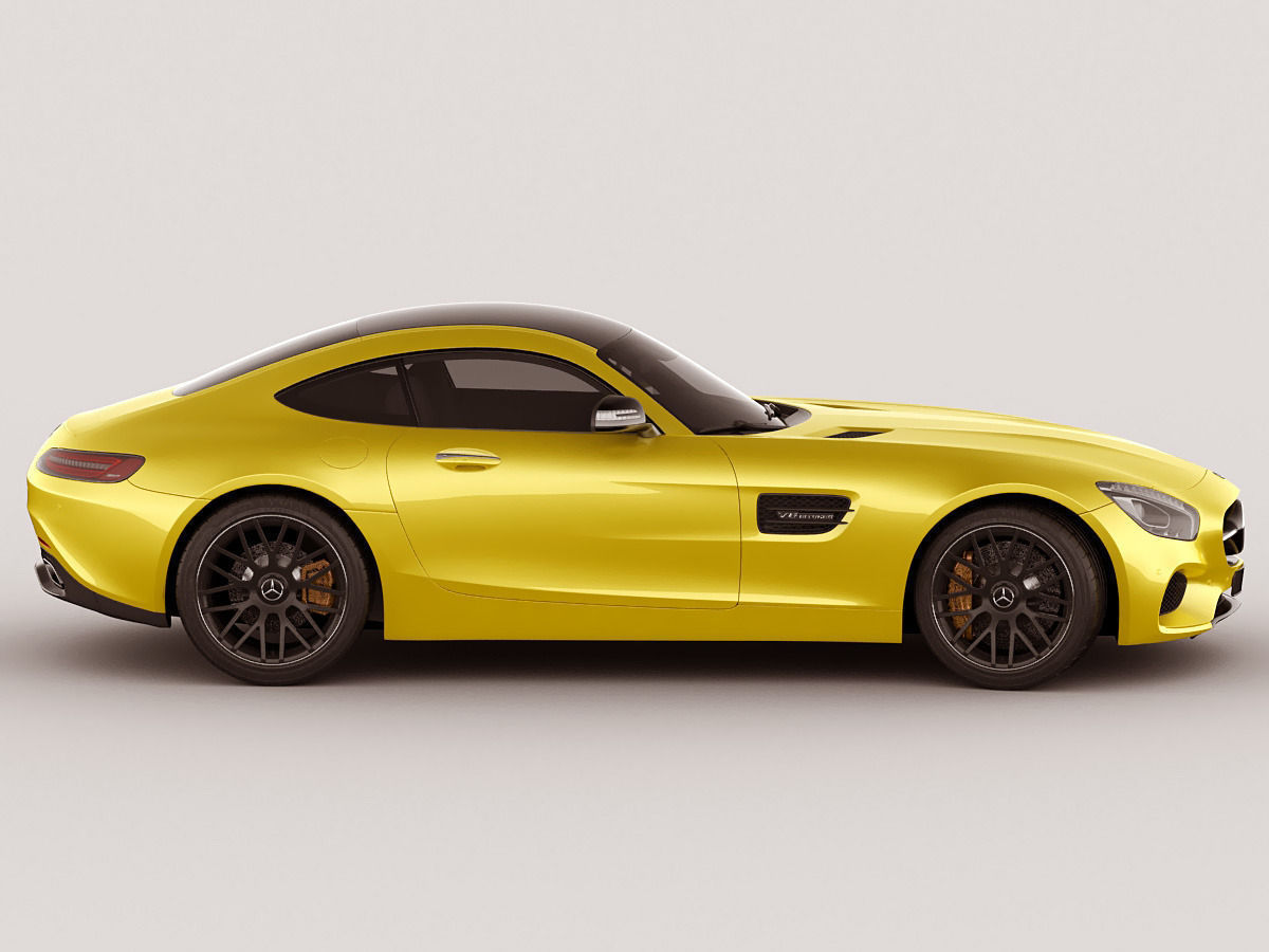Mercedes GT AMG 3D model_2