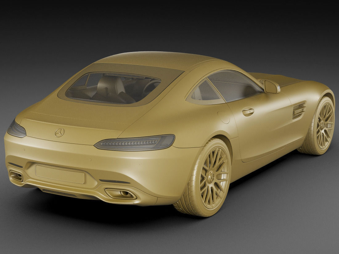 Mercedes GT AMG 3D model_17