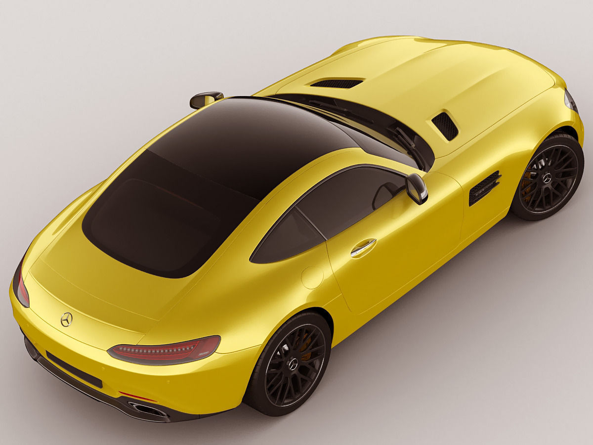 Mercedes GT AMG 3D model_8