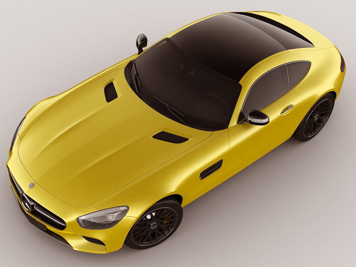 Mercedes GT AMG 3D model_7