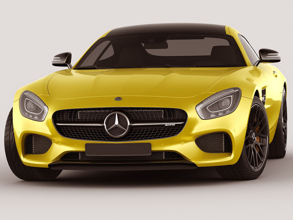 Mercedes GT AMG 3D model_11