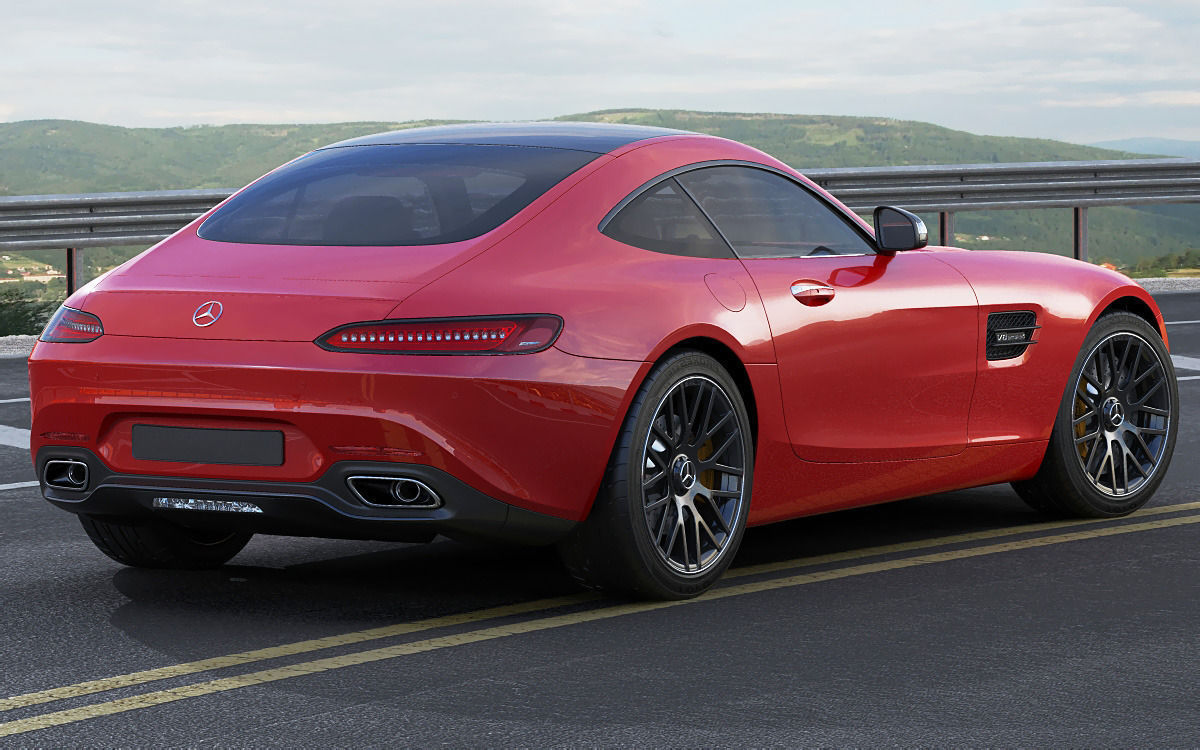 Mercedes GT AMG 3D model_14