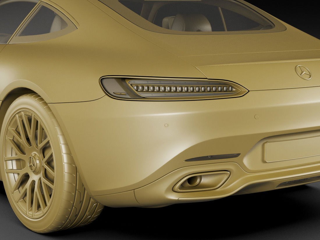 Mercedes GT AMG 3D model_19
