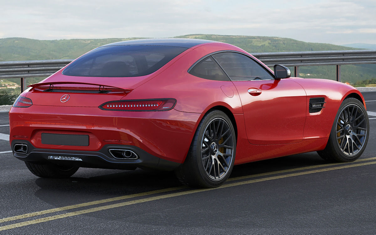 Mercedes GT AMG 3D model_15