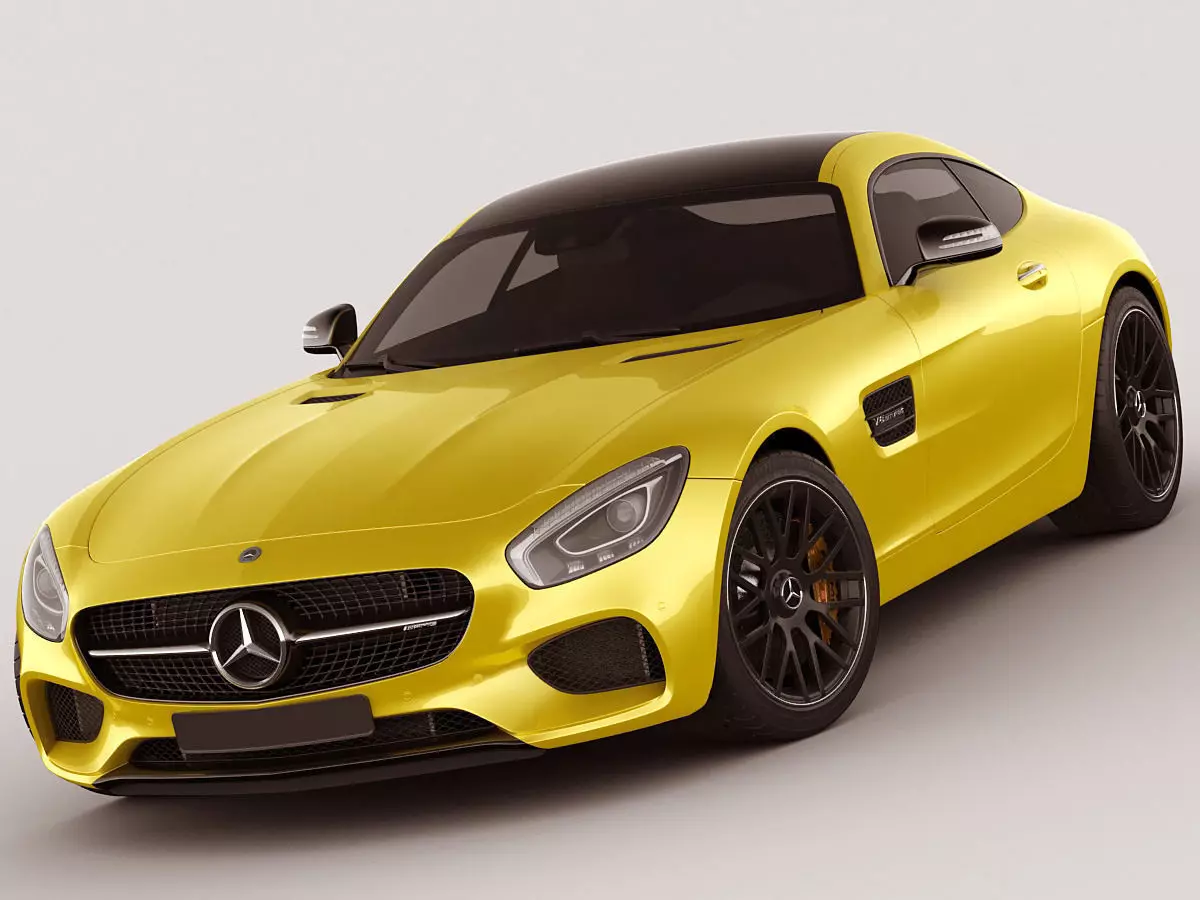 Mercedes GT AMG 3D model_0