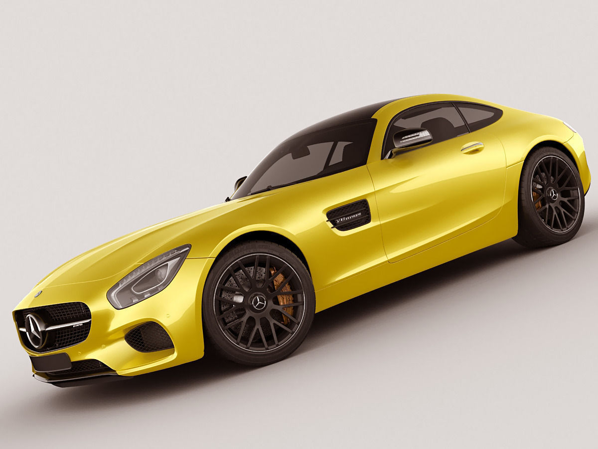 Mercedes GT AMG 3D model_10