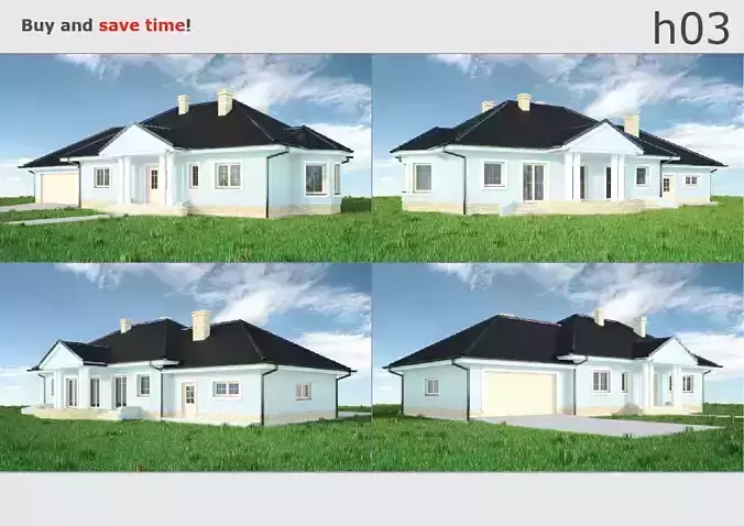 House 03C2 3D model