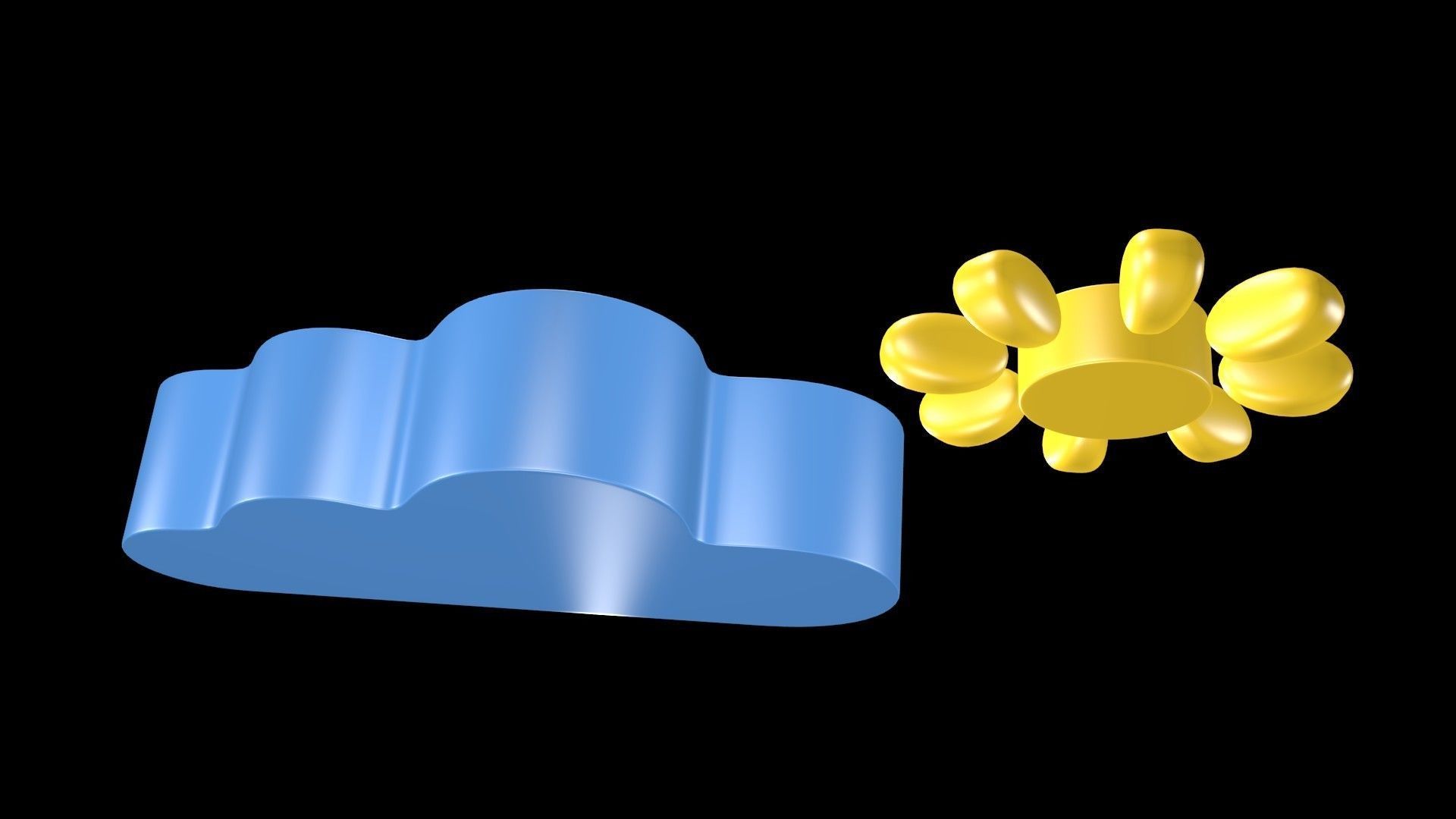 Weather symbol 2 3D model_5